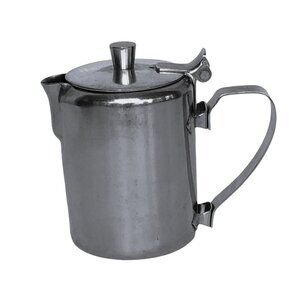 Vtg Adcraft 18-8 Stainless Steel Creamer with Thumb Lever Japan